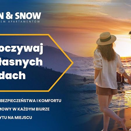 Apartamenty Sun & Snow Seaside Grzybowo グジボボ エクステリア 写真